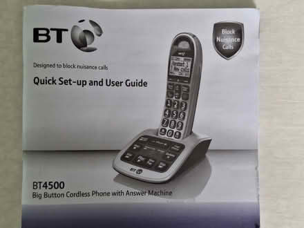 Photo of free Big Button Land Line Phones with answerphone for Elderly (Blackwell RH19) #4