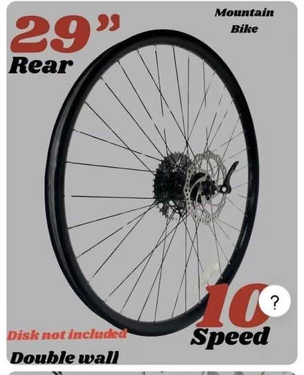 Photo of 29inch rear bike wheel (BN2) #1