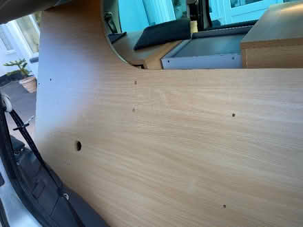 Photo of free Corner desk and drawer pedestals and filing cabinet (Southport PR8) #1
