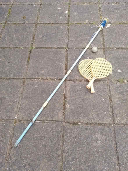 Photo of free Garden tetherball tennis activity with rackets (Seaford BN25) #1