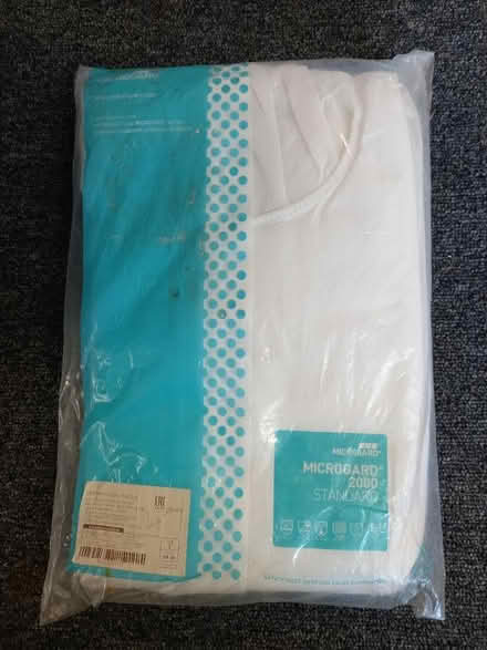 Photo of free White Coveralls with hood Large (Colchester CO6) #1