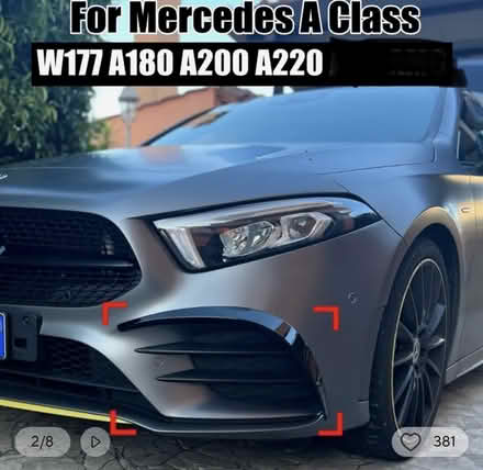 Photo of free Car Front Canards Apron (CR2) #1