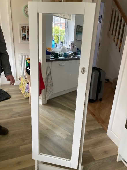 Photo of free Full length mirror and jewellery cabinet (Harbury CV33) #1