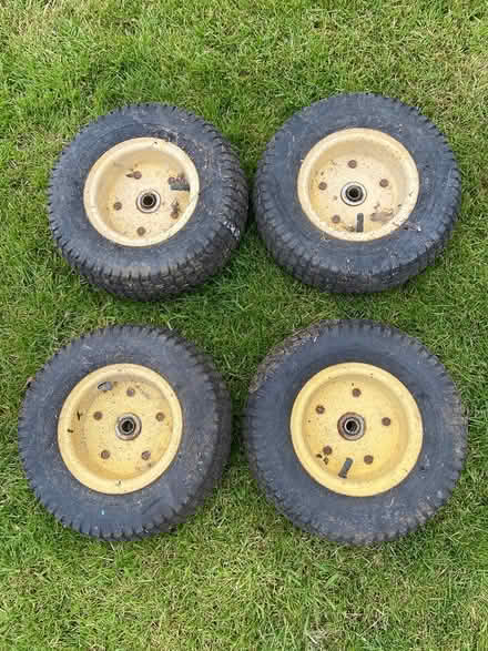 Photo of free 4 trolley wheels (Banbury (OX17)) #1