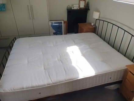 Photo of free Habitat double bed & mattress (SW8 Oval Vauxhall) #1