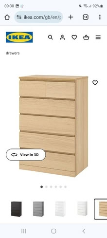 Photo of Tall drawers (West Denton NE5) #1