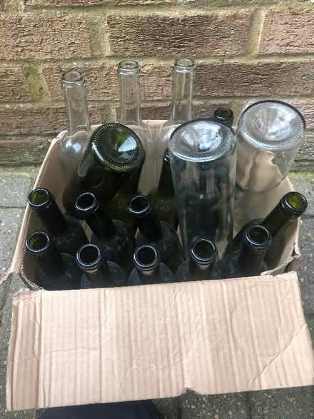 Photo of free Glass bottles (Marston OX3) #4
