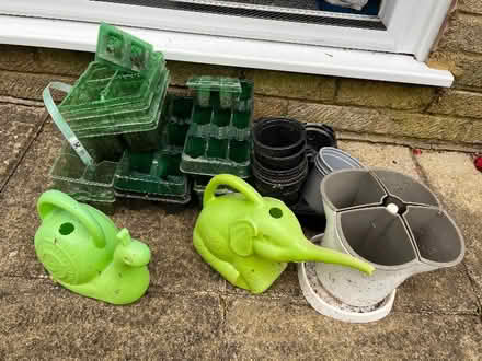 Photo of free Seed trays, kids watering cans (Leighton Buzzard LU7) #1
