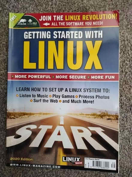 Photo of free Linux Computer Magazine (Shawlands G41) #1
