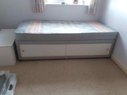 Photo of free Single divan bed and mattress (Dean Row SK9) #1