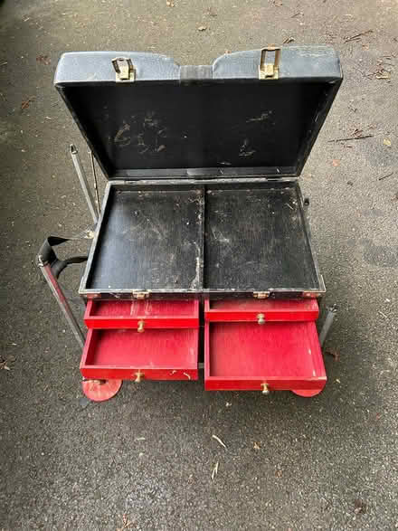 Photo of free Fishing box seat (Warlingham) #2