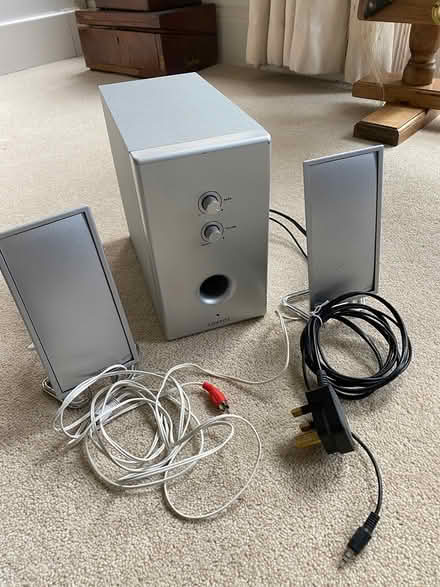 Photo of free Advent ADE-210F PC 2.1 speakers (London, Barnes, SW13) #1
