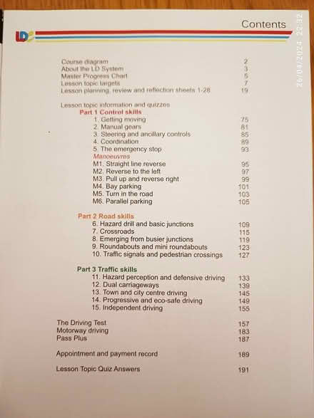 Photo of free Driving skills lesson book tutorial (Heavily SK1) #1
