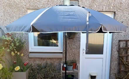 Photo of free Large beach umbrella and stand (EH6 Leith) #1