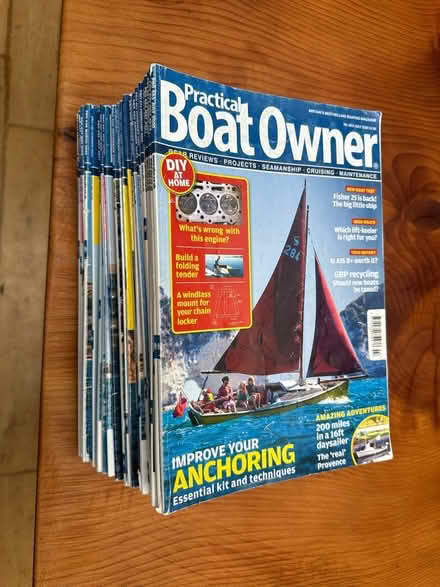 Photo of free 33 x Practical Boat Owner magazines (Tadworth (near Epsom Downs)) #1