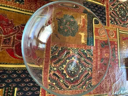 Photo of free Large glass salad bowl (Silverknowes, Edinburgh) #1
