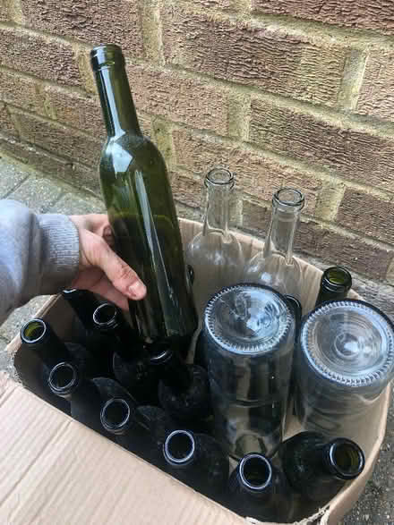 Photo of free Glass bottles (Marston OX3) #1
