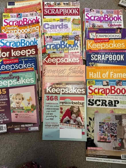 Photo of free Scrapbooking and Cardmaking Magazines (Telford and Wrekin TF1) #1