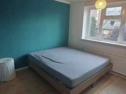 Photo of free King size ikea bed and mattress (N4) #1