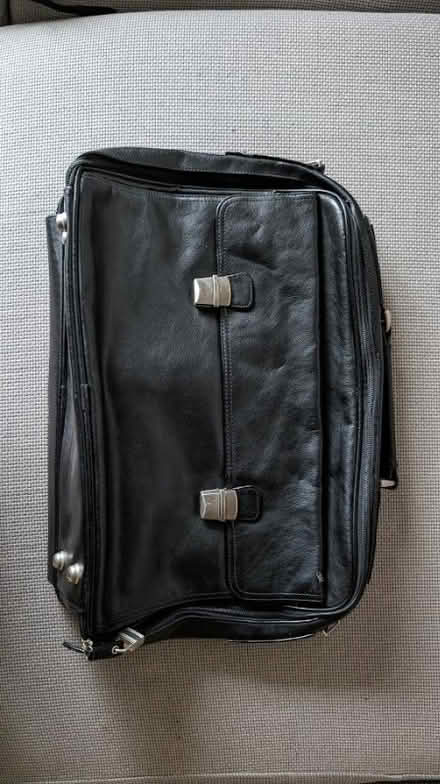 Photo of free LEATHER? LAPTOP BAG with keys (N1) #1