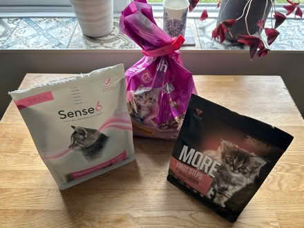 Photo of free 3 bags of dried kitten food (Charminster) #1