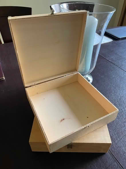 Photo of free Wood boxes (2) (Saratoga) #2