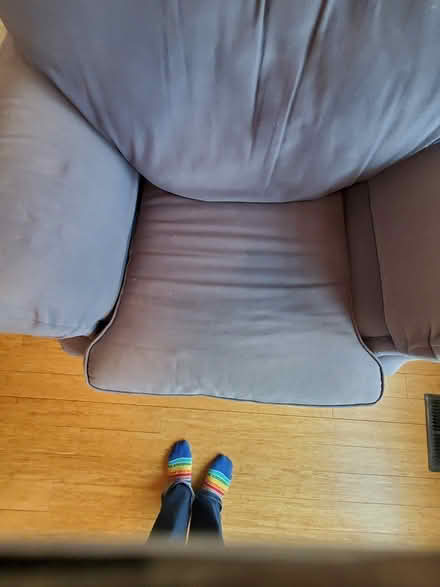 Photo of free Overstuffed Chair (East Longmont) #3