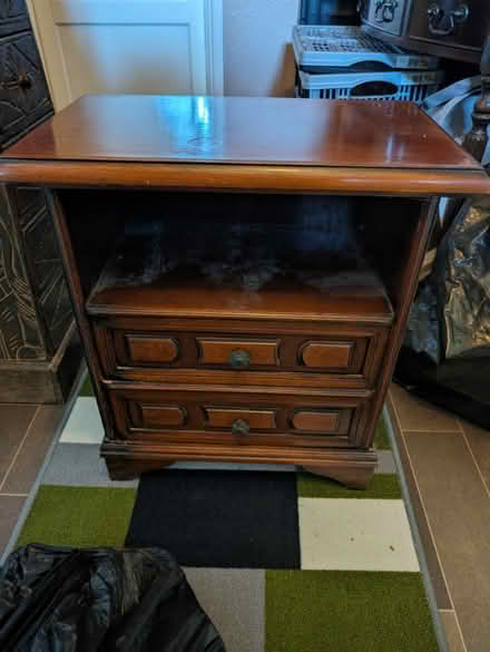 Photo of free 2 Drawer Bedside Cabinet (Yatton BS49) #1