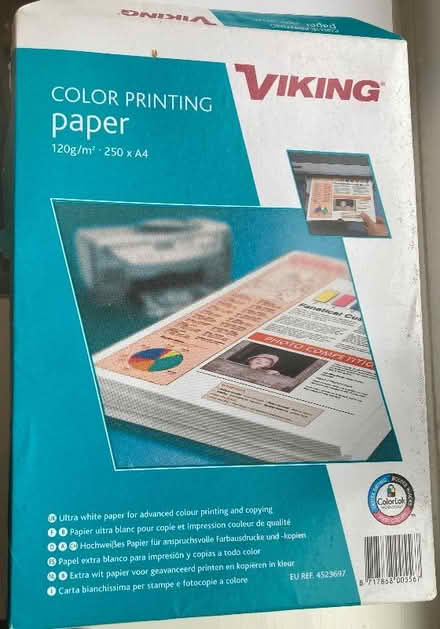 Photo of free 2 reams of colour printing paper (Kingston Bagpuize OX13) #1