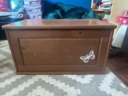 Photo of free Wooden toy box (Nr East Grinstead) #1