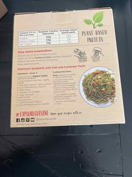 Photo of free Unopened bag of Edamame Spaghetti (North Long Beach) #3