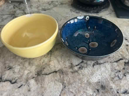 Photo of free CRAFTING OP-colorful Chipped bowls (North Long Beach) #1