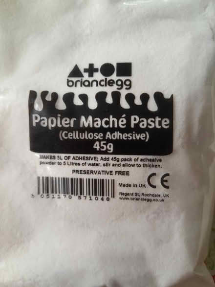 Photo of free Craft paint and papier mache sachets (Harley Shute TN38) #2