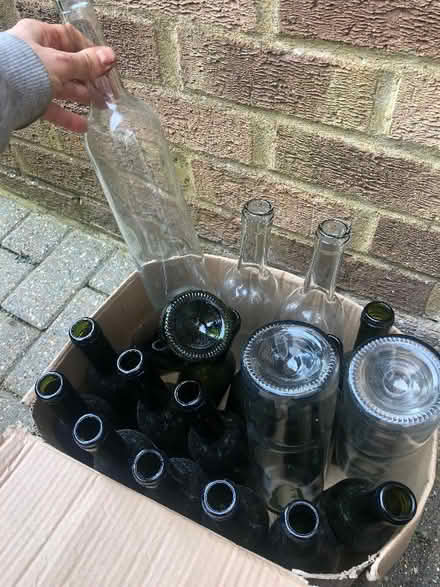 Photo of free Glass bottles (Marston OX3) #2