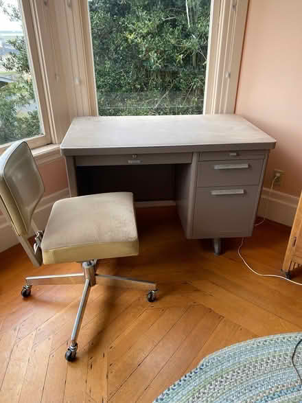 Photo of free Vintage Steel Office Desk (Eureka) #1