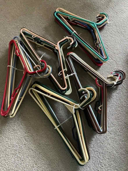 Photo of free plastic hangers (north Downers Grove) #1
