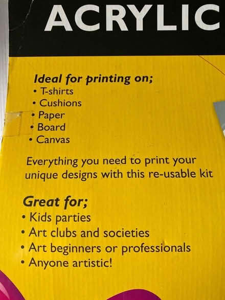 Photo of free Screen printing set (Prestwich M25) #2