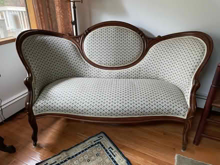 Photo of free Antique Setee & Arm Chair (West Concord) #2