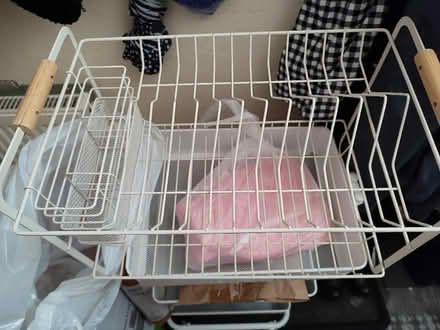Photo of free Cream & Bamboo Two Tier Dish Drainer (East Dulwich SE22) #3