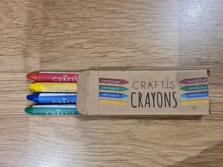 Photo of free Wax colouring crayons RBGY (Didcot OX11) #1
