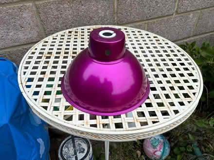 Photo of free Pink ceiling lampshade (Gosport town PO12) #1