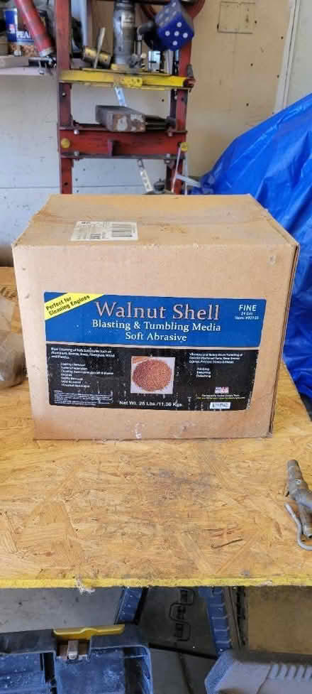Photo of free Walnut shell for Sandblaster (West of downtown Englewood) #2