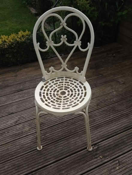 Photo of free Bistro table and 2 chairs (Malmesbury SN16) #3