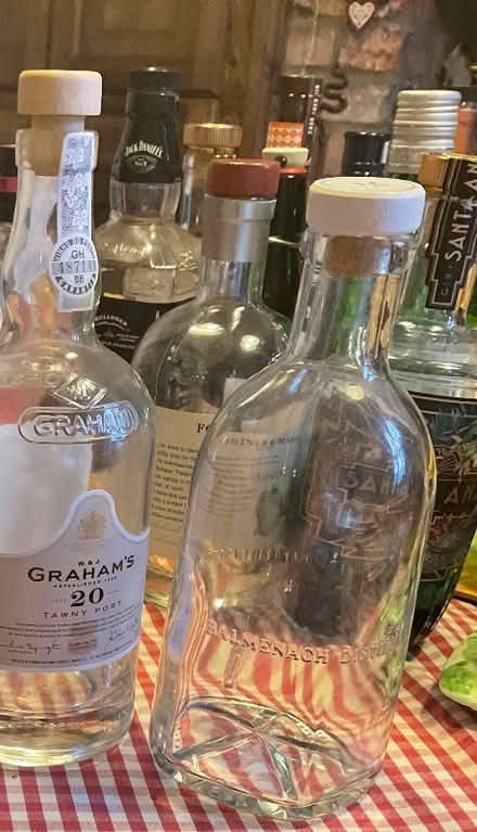 Photo of free About a dozen or so empty spirit bottles. Crafting etc. (Bridlington YO16) #1