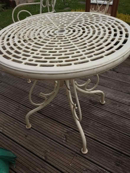 Photo of free Bistro table and 2 chairs (Malmesbury SN16) #4