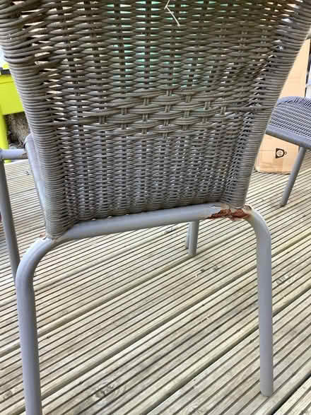Photo of free 2 garden chairs (Corstorphine EH12) #2