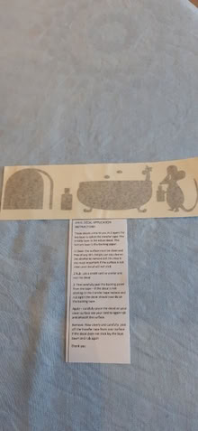 Photo of free Mouse vinyl decal transfer (St Anne's on the Sea FY8) #1