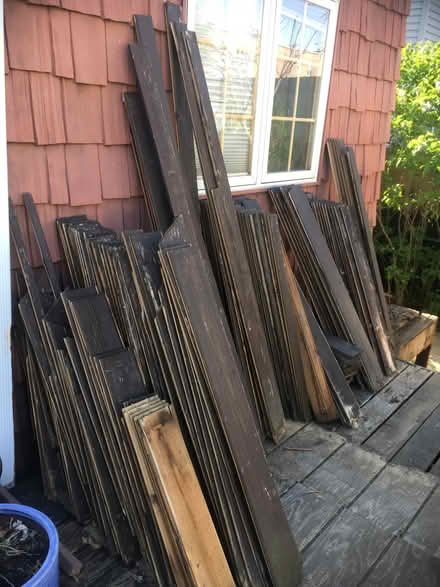 Photo of free tonge & groove boards (Bronx) #3