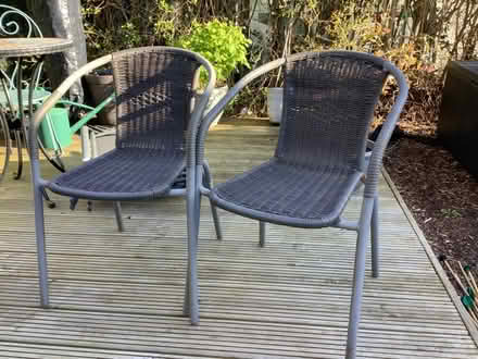 Photo of free 2 garden chairs (Corstorphine EH12) #1