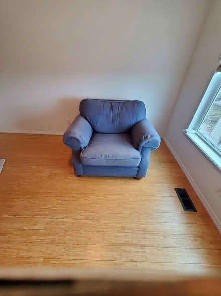 Photo of free Overstuffed Chair (East Longmont) #1
